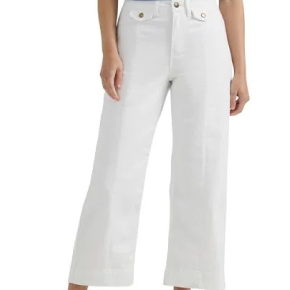Lee Women's White Ankle & Cropped Jeans